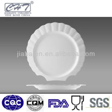 10'' Bone china shell flat plate/dinner plate /dessert plate